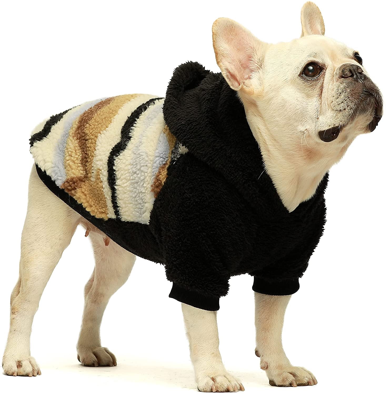 Fitwarm Winter Thermal Dog Pajamas Fleece Pet Clothes Jumpsuit Cold Weather Coat 