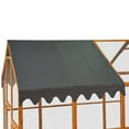 Pefilos 110" Large Weatherproof Cat Run for Outdoor, Wood Cat Houses