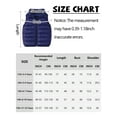 thumbnail image 4 of Happy Cherry Kids Down Vest Girls Sleeveless Puffer vest Boys Lightweight Warm Quilted Gilet Winter Waistcoat Snow Outerwear Outdoor Bodywarmer Cotton Padded Stand Collar for 3-4 Years Navy Blue, 4 of 6