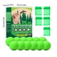 thumbnail image 3 of Natural Cat Repellent Balls (12 Pcs) - Indoor & Outdoor Use, Cat Deterrent Outdoor to Keep Cats Away, Keep Cats Out of Yard Permanently, Essential Oil Repellent, Protect Furniture from Scratching, 3 of 8