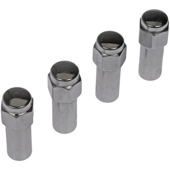 Dorman 711-202 Wheel Lug Nut Chrome (Pack of 4) Fits select: 1991-2013 FORD EXPLORER, 2007-2013 FORD EDGE