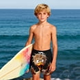 thumbnail image 6 of Boys Girls Summer Swim Trunks with Cute Print - Breathable Soft Fabric Shorts for Pool Beach Play, 6 of 9