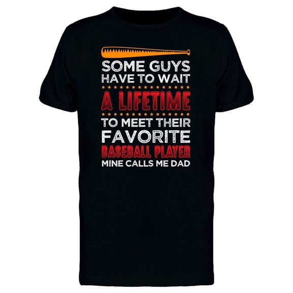 Proud Baseball Father Tee Men's -Image by Shutterstock