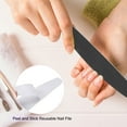 thumbnail image 5 of Uxcell 40pcs Nail File, 180 Grit Reusable Peel and Stick Fingernail File with Replaceable Emery Board, 5 of 6