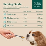 Fera Pets Algae Oil for Dogs & Cats with Vitamin E - Vegan Omega-3s - Immune, Heart, Brain & Skin Support - 8 oz