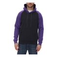 thumbnail image 1 of King Fashion Fleece Raglan Hooded Sweatshirt KF4042, 1 of 1