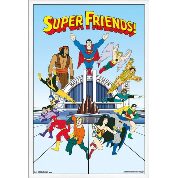 DC Comics TV - Super Friends - Team Poster