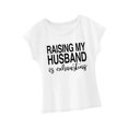 thumbnail image 3 of Camiseta para mujer con cuello redondo, informal, elegante, transpirable, clásica, camisetas de verano para caminar, regalo para mujer S, 3 of 8