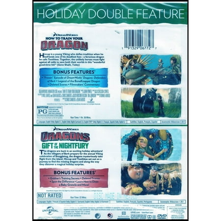 How to Train Your Dragon/Dragons Holiday: Gift of the Night Fury - Holiday Double Feature [DVD] [2010]