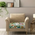 thumbnail image 5 of ZUXONGSY Hummingbird Couch Cushion Cover Floral Sofa Seat Cushion Slipcovers 1 Seater Armchair Cushion Cover Separate Sofa Seat Cushion Cover for Living Room Decoration, 5 of 5