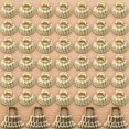 thumbnail image 1 of HINTRMENT 200Pcs Set Of Round Golden Ornament Top Caps Replacement Plastic Decoration For Handmade Enthusiasts, 1 of 5