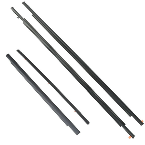 LABLT Door Belt Molding Weatherstrip (Front & Rear Set) For Toyota 07-14 FJ Cruiser