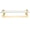 Polished Brass, variant on Alno A6427-24-SN Linear 24" Wide Solid Brass Modern Bathroom Towel Rod Bar - Nickel