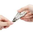 thumbnail image 6 of Japanese 420J2 Stainless Steel Nail Clippers No Splash Nail Clippers for Fingernail and Toenail, Medical Grade Stainless Steel, Nail Cutter with Catcher Clipper Kit, 6 of 6