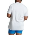 thumbnail image 3 of Fruit of the Loom Premium Tall Men's Crew Undershirts, 6-Pack, 3 of 9