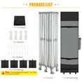 thumbnail image 4 of COBIZI 10x20 pop-up Canopy Heavy Duty Canopy Tent for Parties Event Wedding, Commercial Outdoor Canopy Easy Up, All Season Wind UV 50+ & Waterproof Gazebo with Roller Bag, Thickened Legs,black, 4 of 8