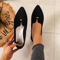 thumbnail image 6 of Women's Casual Shoes Everyday Wear Versatile Slip on Design Work Casual Outings Comfortable Flat Sole Womens Casual Shoes Slip On Shoes Women Comfort Shoes for Women Comfortable Work Shoes for Women, 6 of 7