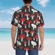 thumbnail image 4 of Fotbe Red Mushrooms Camisa Hawaiana para Hombre Unisex – Camisa Casual de Verano con Botones de Manga Corta de Algodón y Lino,3X-Large, 4 of 7
