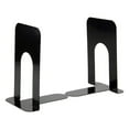 thumbnail image 4 of 2pcs Metal Book Stand Nonskid Commerce Heavy Duty Bookend Home Office Article Organizing Tool, 4 of 9