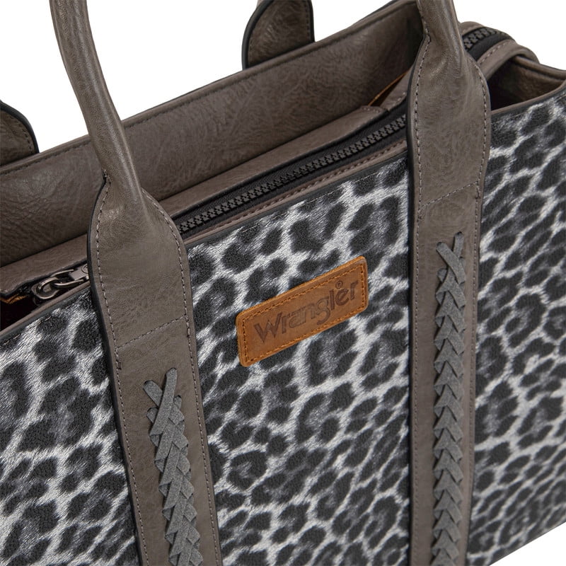 Wrangler Large Tote Bag for Women Shoulder Purse with Strap Vintage Top-Handle Handbags