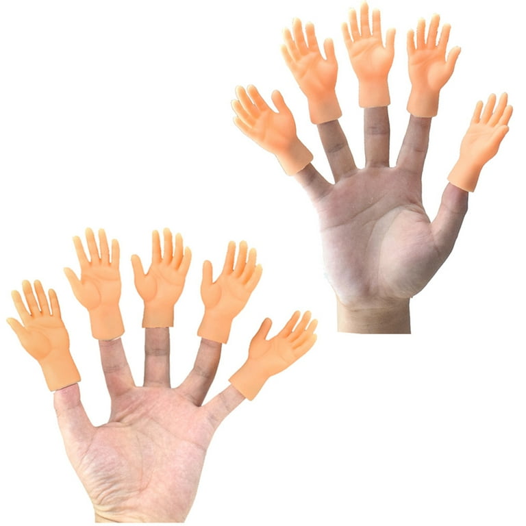 Finger Puppet Mini Finger Hands Tiny Hands with Left Hands and Right Hands  for Game Party - AliExpress