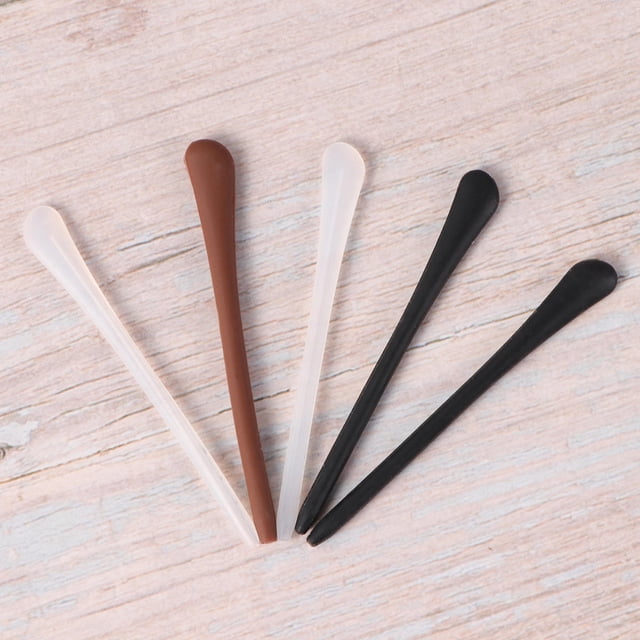 LOLIPPYY 10Par Fundas De Silicona Para Patillas De Gafas Resistentes Antideslizantes Colores Surtidos Para Uso Diario