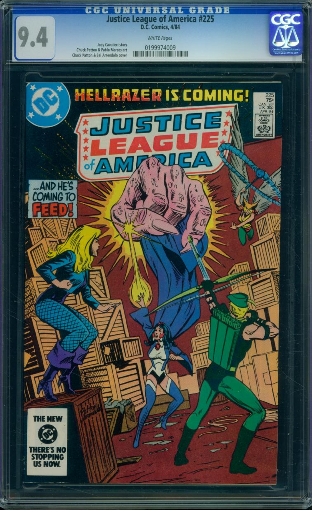 Cover of Justice League of America #225