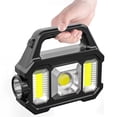 thumbnail image 1 of Outdoor Portable Camping Fishing Flashlight Work Light Multi-Modes Solar Powered, 1 of 8