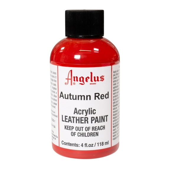 Angelus® Acrylic Leather Paint, 4 oz., Autumn Red