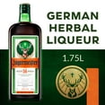 thumbnail image 2 of Jagermeister Herbal Liqueur, 1.75 L Bottle, 35% ABV, 2 of 9