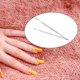thumbnail image 3 of Herramienta de espátulas de maquillaje profesional, muestra de cosméticos, mezclador de cosméticos para uso en salón , para crema facial, Baoblaze Espátula de maquillaje, 3 of 8