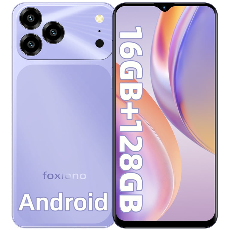 FOXIONO X28 Unlocked Smartphone,16GB+128GB, 6.56