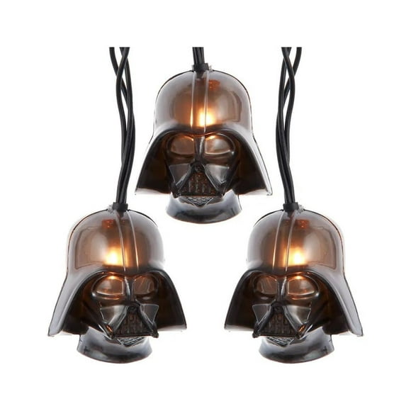 KSA 10-Count Star Wars Darth Vader Head Set, Incandescent Lights