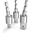 thumbnail image 1 of Tool Gift for Man, 3-Piece Power Drill Sockets Adapter Sets, 360°Rotatable Hex Shank Impact Driver Socket Adapter, Socket to Drill Adapter 1/4" 3/8" 1/2" Impact Driver Adapter, 1 of 6