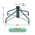 thumbnail image 4 of National Tree 16-Inch Folding Tree Stand for 4-Feet to 6-Feet Trees, 4 of 4