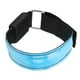 thumbnail image 4 of Luz de brazalete para correr de noche al aire libre con luz LED recargable, banda de celosía reflectante, color azul, 4 of 10