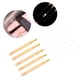 thumbnail image 3 of Aguja De Bucle De Madera, Práctica Herramienta De Gancho Para Tirar, Prevención De Moho, Sensación Cómoda Para El Cabello, 3 of 7