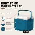 thumbnail image 2 of Coleman Chiller 16-Quart, 11 Can Portable Hard Cooler, Blue, 2 of 6