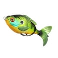 thumbnail image 4 of Lunkerhunt Prop Fish - Topwater Lure - Blue Gill,3.5in,1/2oz,Soft Baits,Fishing Lures, 4 of 9