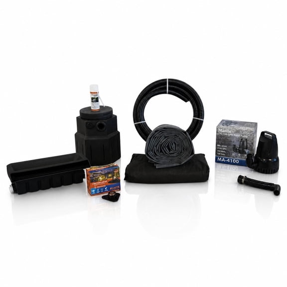 Half Off Ponds Cascade 4100 EPDM Waterfall Kit, 15 ft. x 25 ft.
