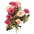 thumbnail image 2 of Ramo De Flor Artificial Macarena Loto Para Oficina Hotel Decoración Europeo Rosado, 2 of 8