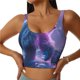 thumbnail image 1 of Balery Mystical White gorilla Jungle Sujetadores deportivos con espalda cruzada para mujer, acolchados, sin costuras, de alto impacto, ideales para yoga, gimnasio, entrenamiento y fitness.-Large, 1 of 8