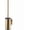 Gold, variant on Compact Toilet Brush & Holder, Stainless Steel ,Wall-Mounted,Self Adhesive,No Drilling, long handle,Heavy Duty Cleaner for Bathroom, brushed Gold