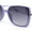 Purple - Smoke, variant on Womens Classic Chic Understated 90s Designer Fashion Butterfly Sunglasses Black Silver - Smoke
