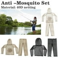 thumbnail image 4 of Outdoor Bug Wear Anti Mosquito Suit Jacket Mitts Pants Yarn Cloth Socks T6R0, 4 of 9