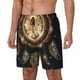 thumbnail image 1 of Balery Dreamcatcher With Mandala Bañador para hombre, shorts de playa de secado rápido con entrepierna y forro de compresión-Medium, 1 of 6