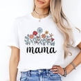 thumbnail image 2 of Bella Canvas Floral Patterned Cotton T-Shirt Mother's Day Birthday Gift, 2 of 5
