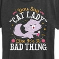 thumbnail image 3 of Disney Classics - Cats & Dogs - Cat Lady Like Its A Bad Thing - Women's Short Sleeve Graphic T-Shirt, 3 of 5