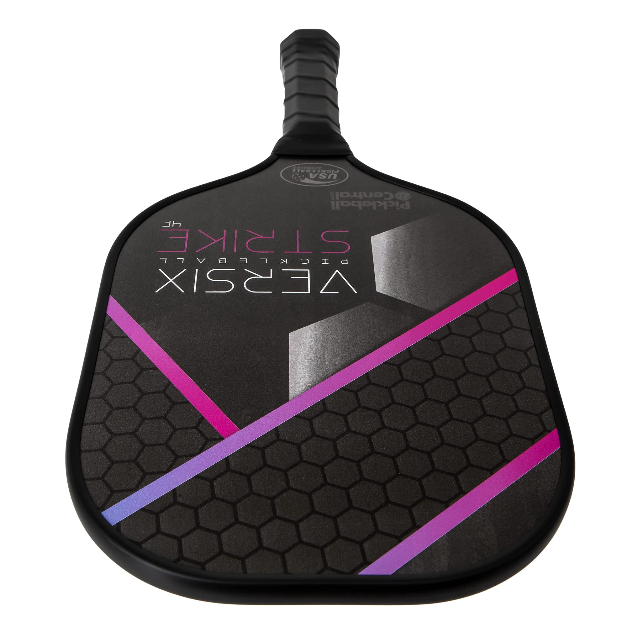 Versix Strike Pickleball Paddle, Universal Grip, Honeycomb Composite Core, Powerful Fiberglass Face, Lightweight – Pink