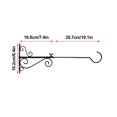 thumbnail image 4 of Hanging Plant Bracket Iron Bird Planter Hooks For Flower Baskets&Lanterns Decor For Patio Garden, 4 of 13